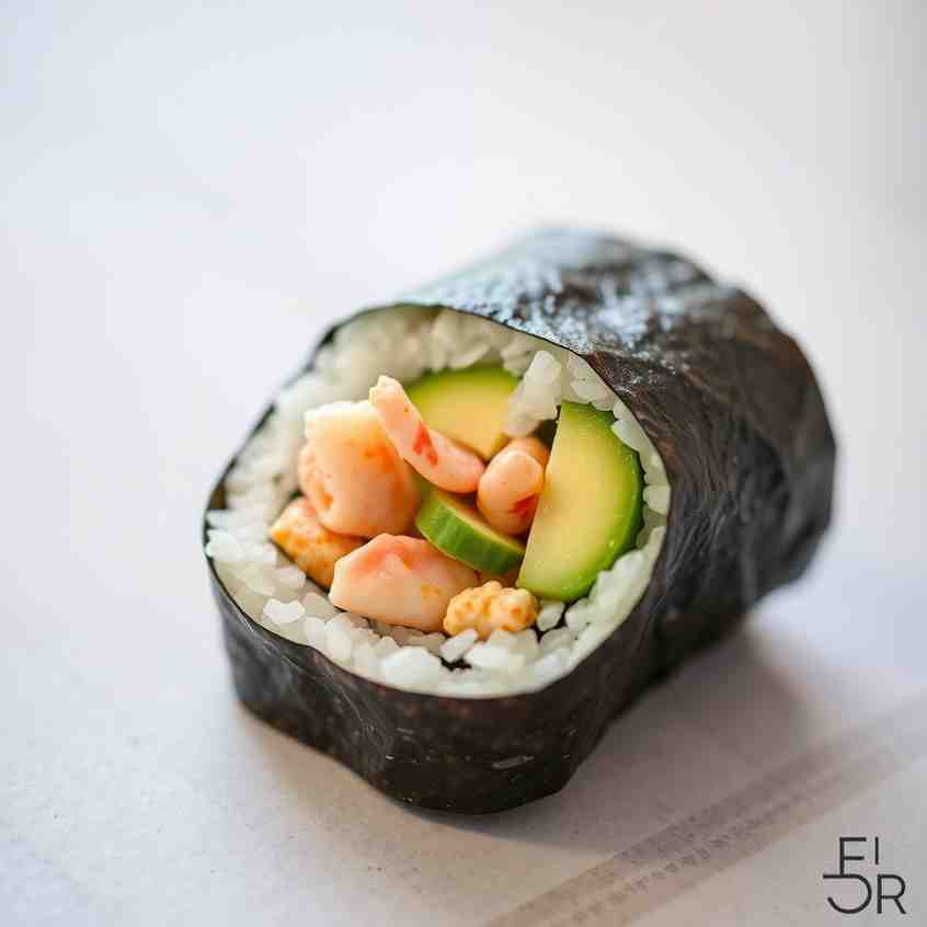 Hand Roll Sushi - Easy California Rolls at Home